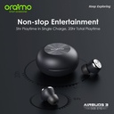 oraimo PowerGaN 65 65W Ultra Speed Triple Port Charger Kit with Type-C to Type-C