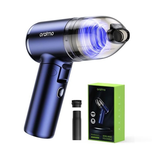 oraimo UltraCleaner H Handheld Cordless Mini Vacuum Cleaner Foldable Hand Vacuum for Desktop, Keyboard, Drawer, Car, Home and Office Cleaning